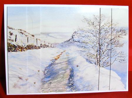 Winter in the Dales by Christine Pagan