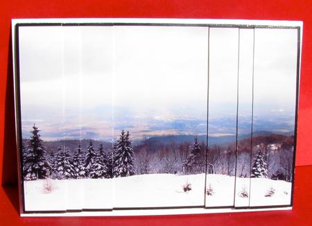 Snow Fall Over the Hills by Christine Pagan