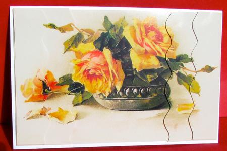 Golden Rose - Wavy by Christine Pagan