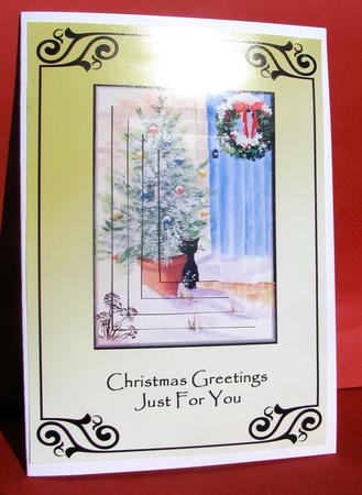 Christmas Tree & Door Pyramid by Christine Pagan
