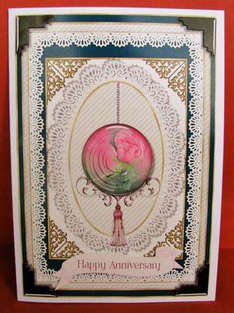 Delicate Lace & Roses of Pink by Christine Pagan