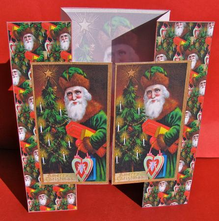 St Nicholas Double Foldback by Christine Pagan
