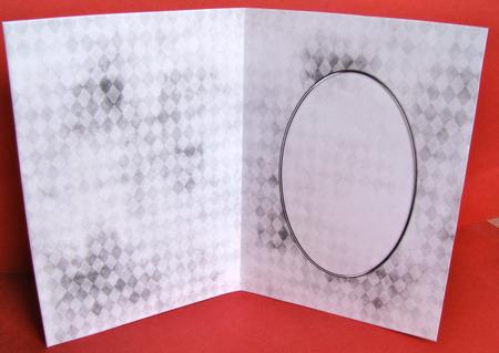 Diamonds Card Front or Insert by Christine Pagan