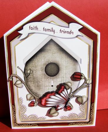 Faith -  Family -  Friends -  Card Topper by Christine Pagan