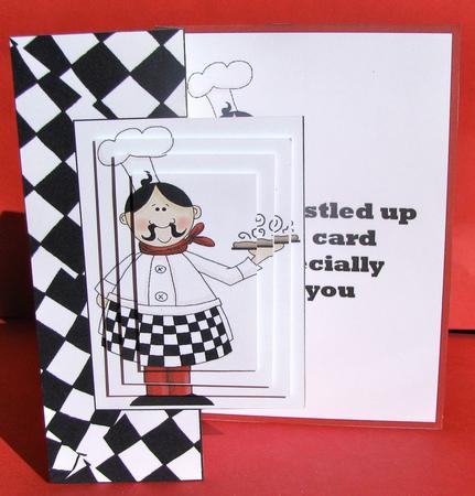 Itza Your Birthday Fold Back Card by Christine Pagan