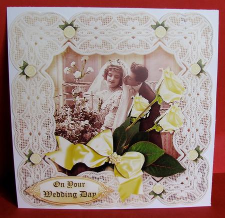 Victorian Wedding White, Silver/pearl,wedding,annivers by Christine Pagan