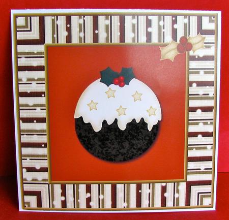 Christmas Pudding Toppers by Christine Pagan