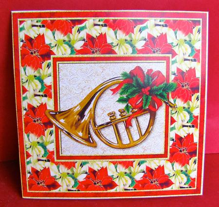Christmas Horn Toppers by Christine Pagan