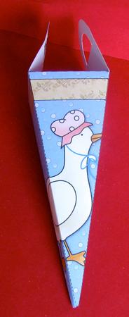 Feathered Friend Icicle Favor Box by Christine Pagan