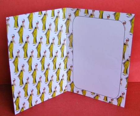 Golden Deco Insert by Christine Pagan