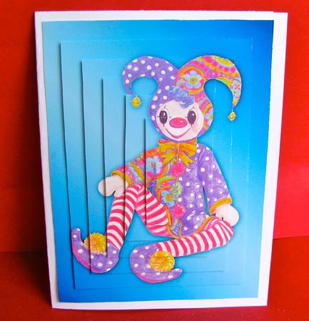 Jingle Clown Pyramid by Christine Pagan