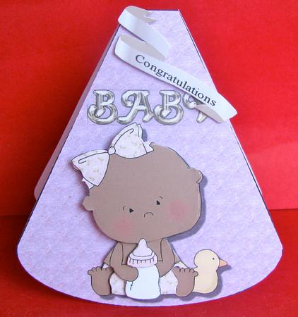 New Baby Girl - or - 1st Birthday by Christine Pagan
