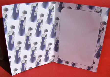 Vintage Blue Insert by Christine Pagan