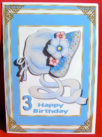 Her Birthday Card Topper by Christine Pagan