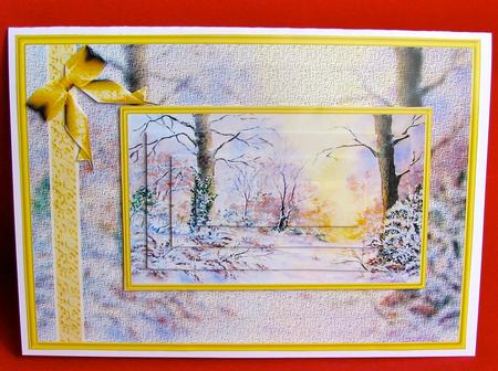Northen Lights in Christmas Time by Christine Pagan