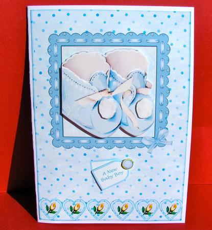 Bundle of Joy Bootees - Boy by Christine Pagan