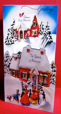 Ours to Yours Holly 7x5inch Scalloped Duo Corner Stacker by Christine Pagan