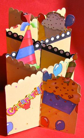 40th Birthday Cascade Card Kit by Christine Pagan