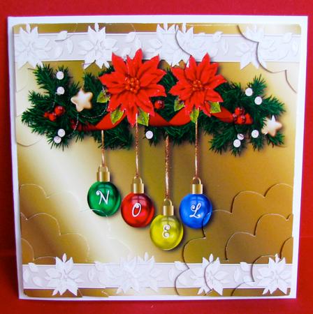 Deck the Halls - Shell Corner Stacker by Christine Pagan