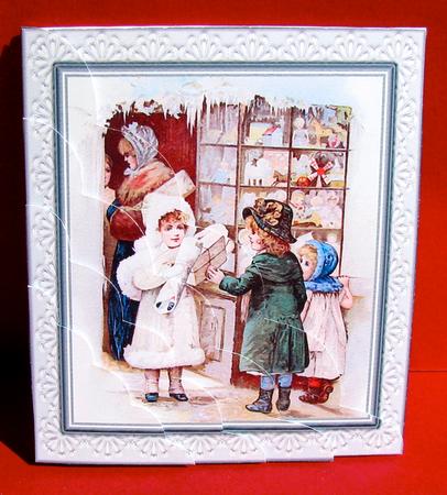 Happy Children Corner Stacker by Christine Pagan