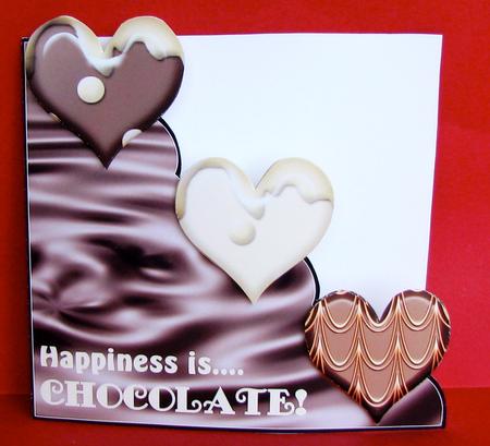 Happiness is Chocolate. by Christine Pagan