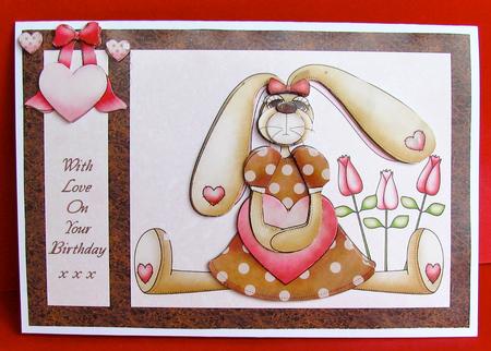 With Love Bunny Step by Step by Christine Pagan