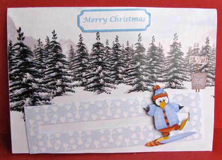 Snow Play Penny Slider by Christine Pagan