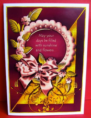 Sunshine & Flowers Topper - 2 by Christine Pagan