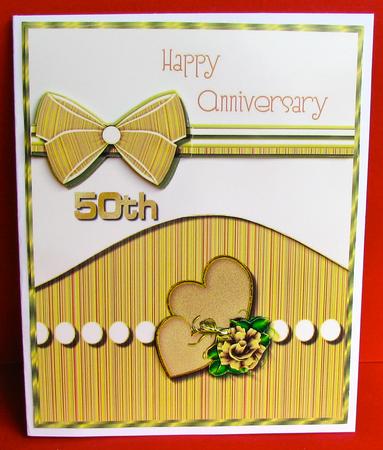 Anniversary Couple Card Topper - 3 by Christine Pagan
