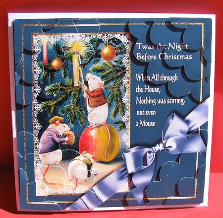 Twas the Night Before Christmas - Shell Corner by Christine Pagan