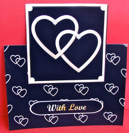 With Love Over the Edge Card by Christine Pagan