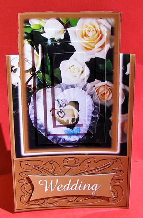 Over the Top Wedding Day Embossed by Christine Pagan