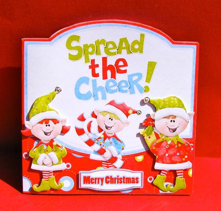 Spread the Cheer Quick Card by Christine Pagan