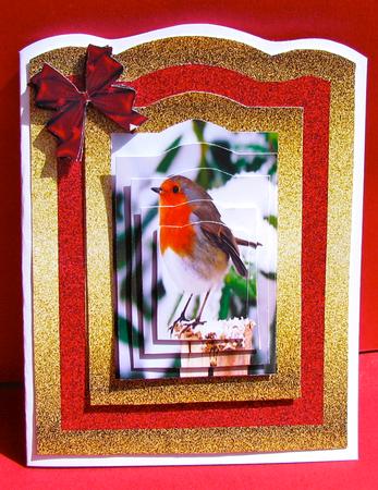 European Robin Topper by Christine Pagan