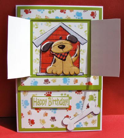 Open the Door! Yappy Birthday! by Christine Pagan