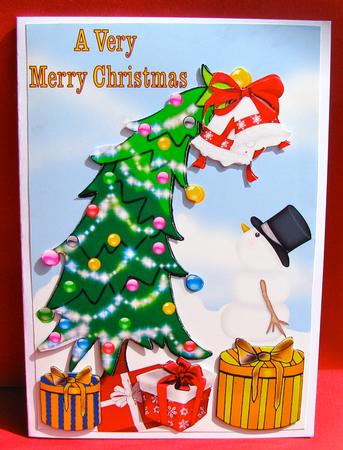 Wonky Xmas Tree by Christine Pagan