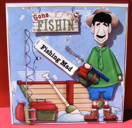 Fishing Mad Dad by Christine Pagan