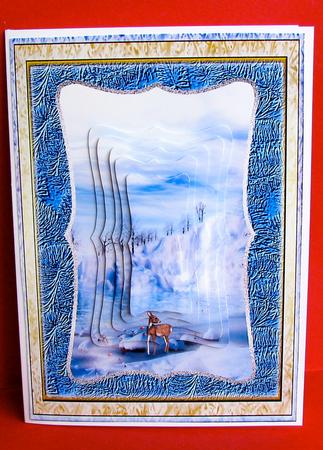 Snow Valley Quick Card by Christine Pagan