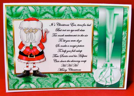Santas Verse by Christine Pagan