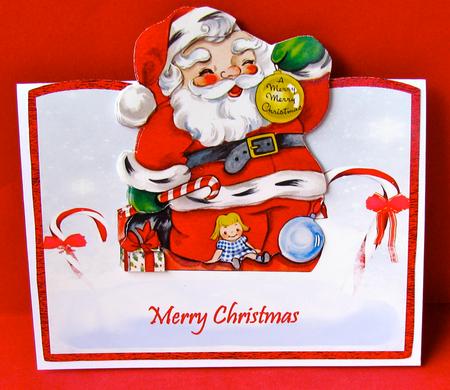 Jolly Old Santa by Christine Pagan