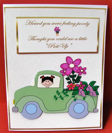 Little "pick Up" Get Well Soon by Christine Pagan