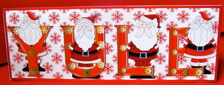 Whimsical Santa's Yule by Christine Pagan
