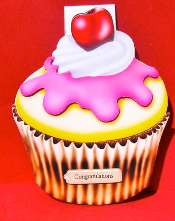 Cuppy Cake Flip-up Card by Christine Pagan