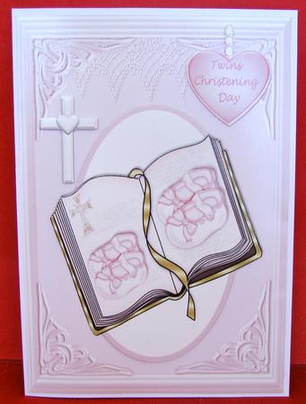 Twin Girls Christening by Christine Pagan