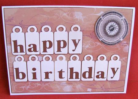 Male Happy Birthday by Christine Pagan
