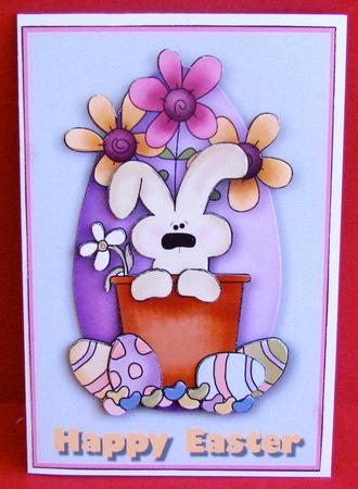 Easter Bunny Step by Step by Christine Pagan