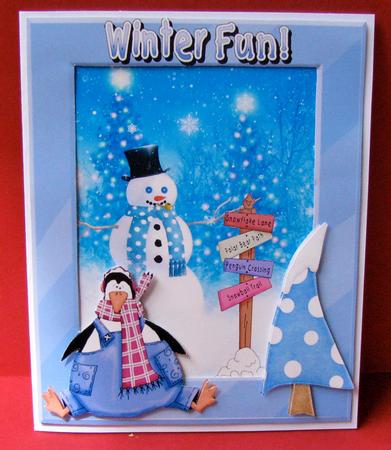 Penguin Crossing by Christine Pagan
