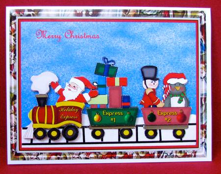 Holiday Express with Santa by Christine Pagan