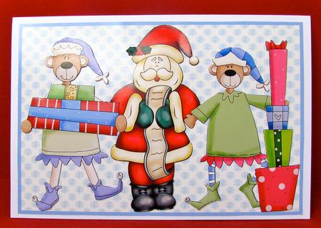Helping Santa by Christine Pagan