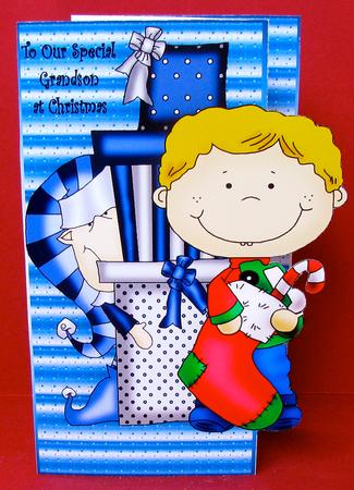 Grandson Cut and Fold by Christine Pagan
